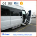 Electric folding step for van