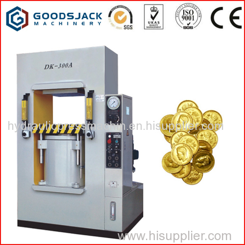 Coin and Medal Embossing Press Hydraulic Press Machine