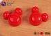Non Toxic Plastic Mickey Mouse Clubhouse Cookie Cutters ABS Material