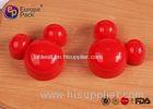 Non Toxic Plastic Mickey Mouse Clubhouse Cookie Cutters ABS Material