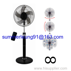 16-inch Super 8 Digital Stand Fan with Remote Control