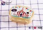 Environmentally Friendly Plastic Kids Cool Microwave Lunch Box That Keeps Food Warm