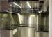 Custom Stainless Steel Kitchen Cabinets Interior Design U Shaped With Solid Surface