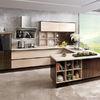 High Density Particle Board Laminate Kitchen Cabinets High Moisture Resistant