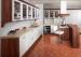 European Style Thermofoil Kitchen Cabinets With Blum Hinges And Slider Drawers