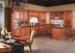 U Shaped Classic Design Solid Wood Kitchen Cabinets American Cherry Wood