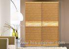 Built In Double Fitted Sliding Door Wardrobes With Shutter Doors Coloured