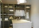 Italian Design Bedroom Walk In Closet Organizers With Soft Closing Drawers