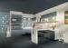 Waterproof Interior PVC Kitchen Cabinets With Granite Countertops L Shaped