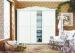 Matt White Maple Sliding Door Wardrobes With Blum Hinges And Slider Basket