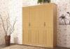 Dressing Room Hinged Door Wardrobes Wooden With Drawers Yellow Hinged Panel