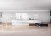 Hotel Contemporary Kitchen Island Cabinets / Cupboards White High Gloss