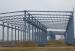 Large span light steel prefab steel structure fabrication workshop