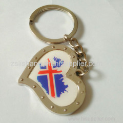 Promotion & wholesale custom souvenirs & tourism zinc alloy keychain