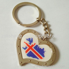 Promotion & wholesale custom souvenirs & tourism zinc alloy keychain