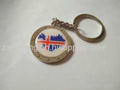 zinc alloy keychain swivel metal keychain fur keychain key ring keychains