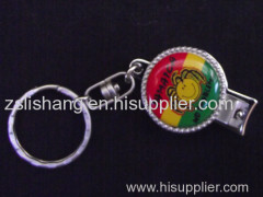 Nail clipper key chains