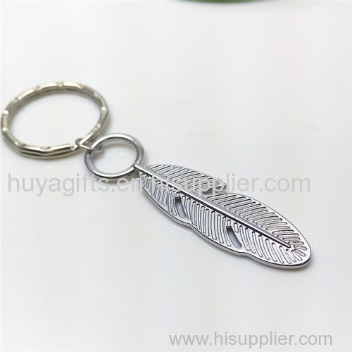 Personalized Feather Designer Key Rings for Fashion Accessories