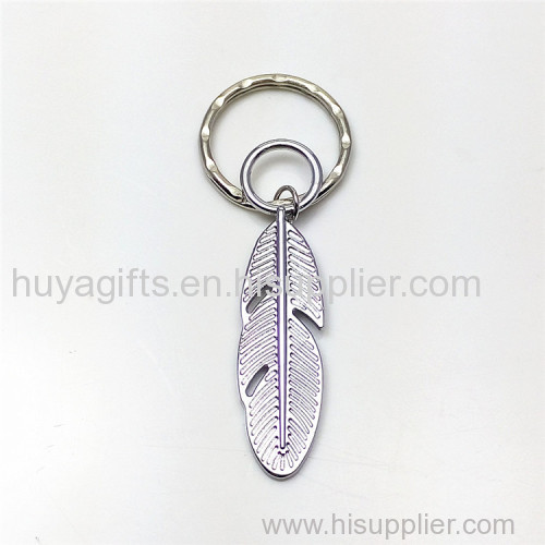 Personalized Feather Designer Key Rings for Fashion Accessories