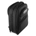 Black waterproof large capacity notebook backpack