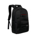 Black nylon factory oem backpack