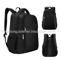 Black backpack custom laptop bag from Guangzhou Factory