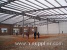 Pre Engineered Steel Framed Agricultural Buildings Clear Span Welded H Section