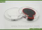 UFO Shape Wireless Cellphone Charger 78g 9.7 * 11.3cm With LED Lighting