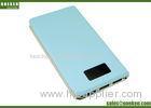 Promotion Fast Charging Power Bank 8000mAh 186g With Leather Texture OEM / ODM