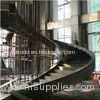 Large Pre Engineering Steel Spiral Staircase Solid I Beam Shock Resistance