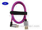 90 Degree Right Angled USB Cable 3.1 Type C Extension Wire / Pink / Red Black Color