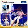 Theme Park Virtual Reality Simulator Luxury Seats With 360 Rotating Platform