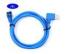 Dual 90 Degree Angle USB 3.0 Printer Cable A Male To B Male 28 Awg Wire