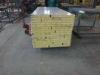Building Insulated Steel Wall Panels Fireproof With Rockwool Core Easy Installation