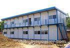 Rigid Durable Steel Frame Prefab Homes Fast Erection With Sandwich Panels