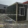 Fire Protection Modular Prefab Steel Houses Galvanized Cold Rolled Steel