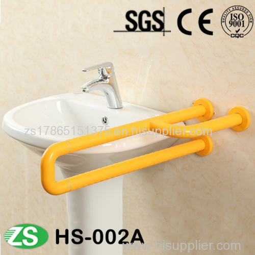 Antibacterial folding disabled nylon grab bar for elderly people