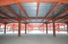 Pre Engineering Commercial Steel Buildings Galvanization Painting Treatment