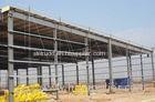 Prefab Steel Workshop Buildings Heat Resistance Prepainted With Single Layer Floors