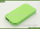 Rechargeable Outdoor Ultra Slim Power Bank 2000mAh 11 * 40 * 80mm Pink / Green 65g