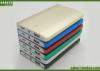 Portable Charger Metal Power Bank Aluminum Alloy With LED Lamp 4000mAh