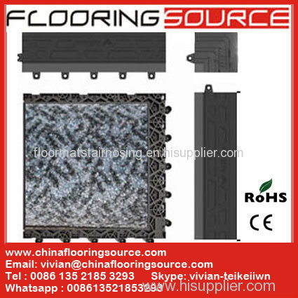 Modular Entrance Carpeting indoor and outdoor Interlocking Tiles