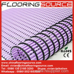 PVC Tube Matting for Wet Areas Nonslip bathroom swimming pool SPA room