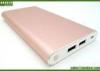 10000mAh Metal Power Bank 275g Lithium - Ion Polymer Battery For Cellphone