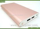 10000mAh Metal Power Bank 275g Lithium - Ion Polymer Battery For Cellphone