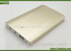 Ultra Slim Cell Phone Portable Battery Charger 4000mAh With Aluminum Alloy / PC