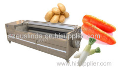 Brush Type Vegetable/Fruit Washing&Peeling Machine