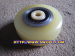 3 inch solid small pu rubber wheel bearings