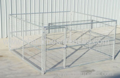 LARGE 12'X12'DOG KENNEL PET PEN FENCE RUN OUTDOOR HOUSE ENCLOSURE