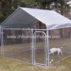 LARGE 12'X12'DOG KENNEL PET PEN FENCE RUN OUTDOOR HOUSE ENCLOSURE